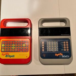 Speak and Spell / Speak and Math